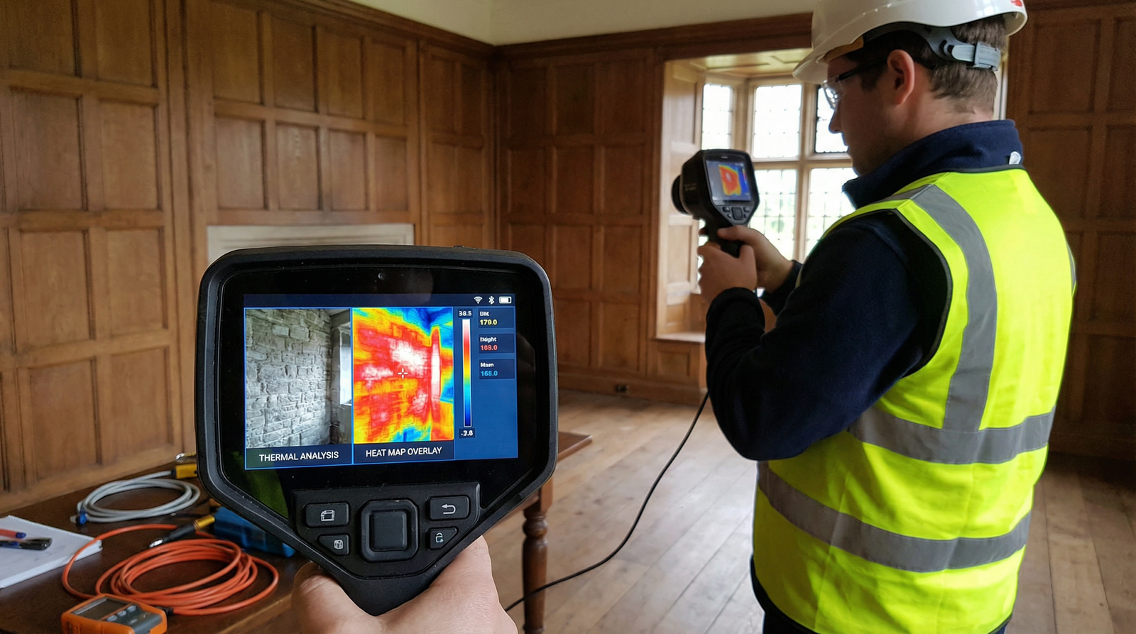 Advanced thermal imaging survey technology